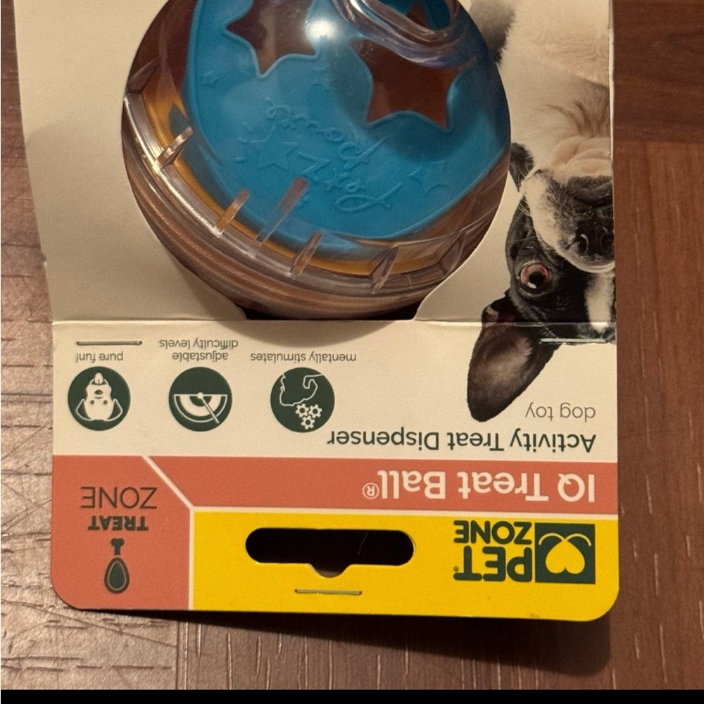 IQ Treat Ball for Dogs - Blue